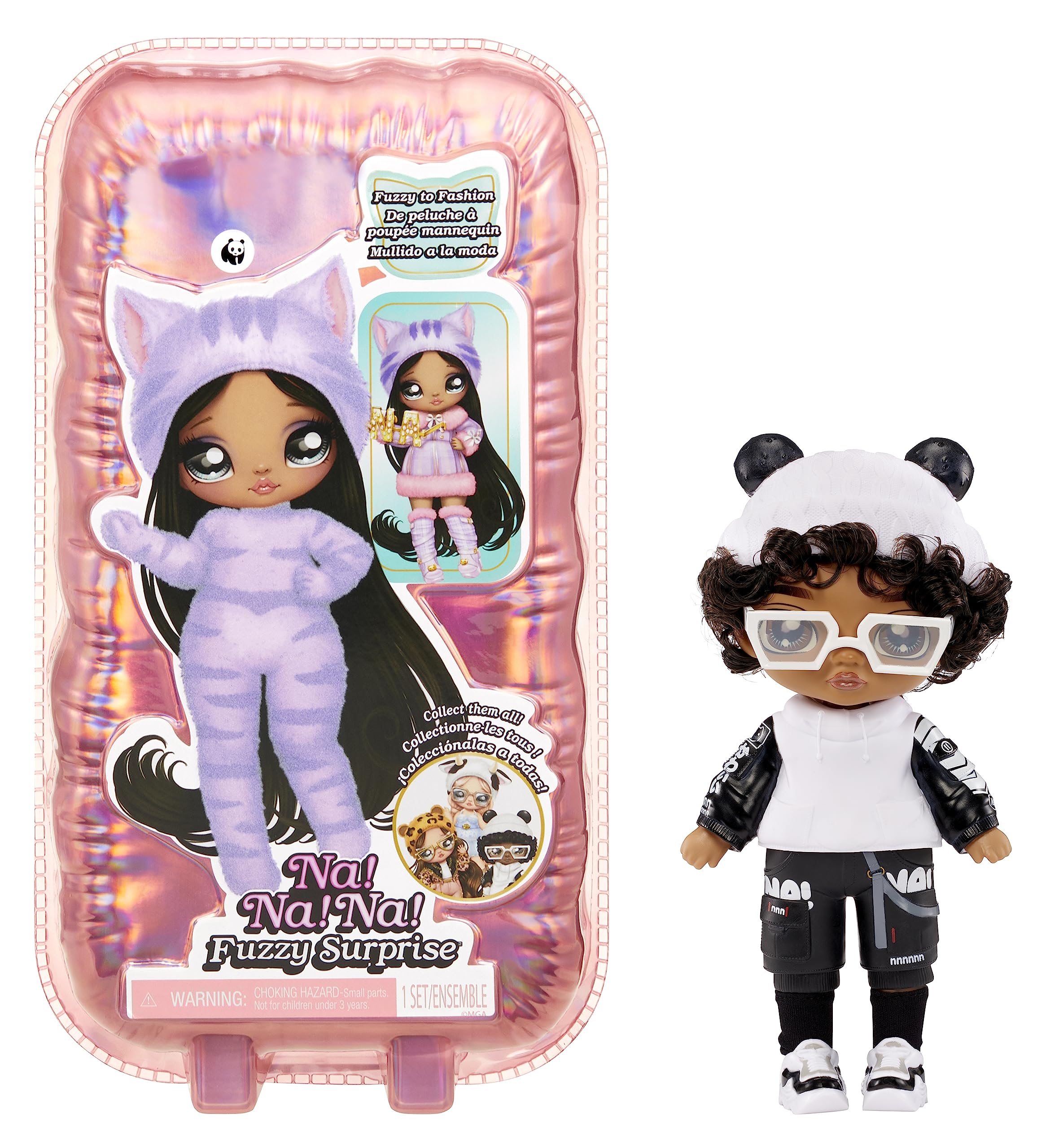 Amazon.com: Na Na Na Fuzzy Surprise Series 1 Peter Panda 7